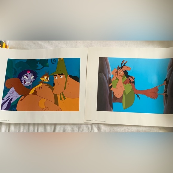 Vintage 2000 Disney’s The Emperor's New Groove Lithograph Portfolio - Picture 4 of 8